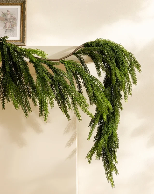 6′ Norfolk Pine Faux Garland