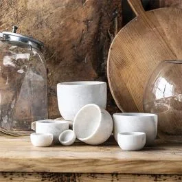 7 Piece Marble Bowl Set