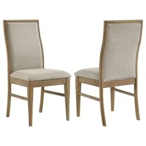 Adina Upholstered Dining Side Chair Barley (set of 2)