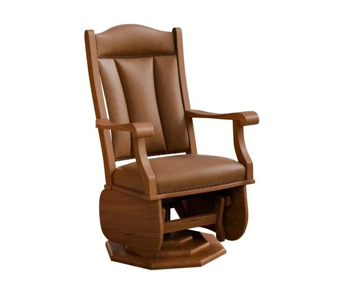 Amish Cosette Swivel Glider – Quick Ship