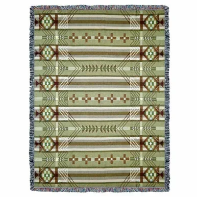 Antelope Ridge Juniper Tapestry Throw