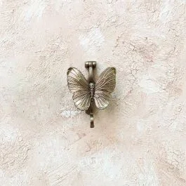 Antique Gold Butterfly Door Knocker