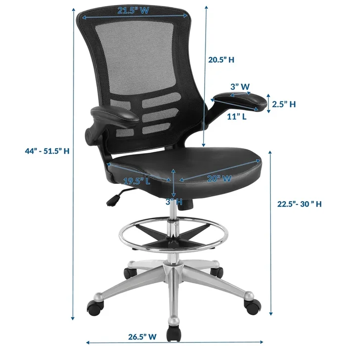 Attainment Vinyl Drafting Chair