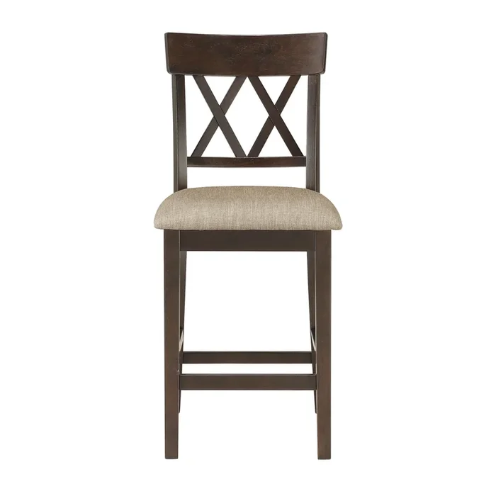 Balin Counter Height Chair, Double X Back