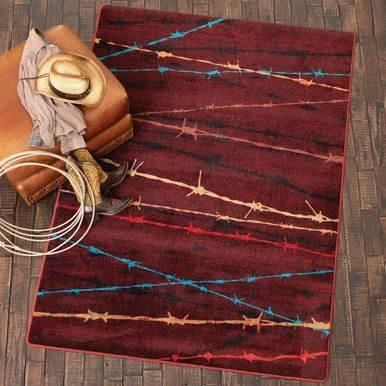 Barbwire Basin Rug – 2 x 8