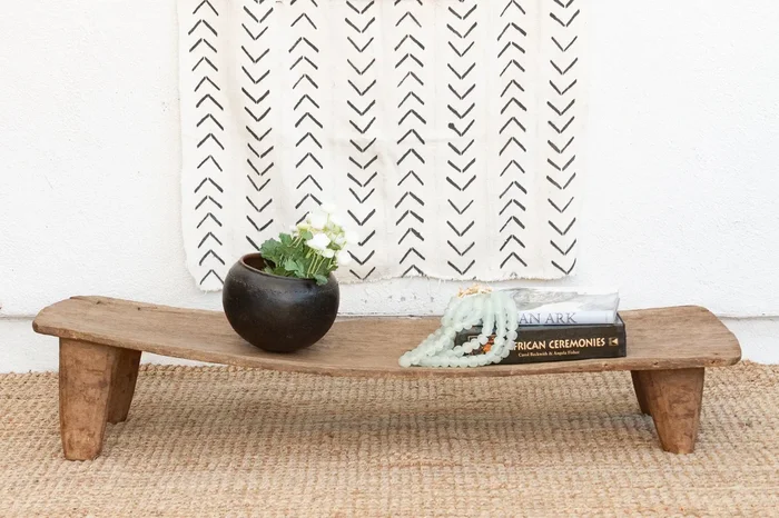 Baule Primtive African Senufo Coffee Table (Trade)