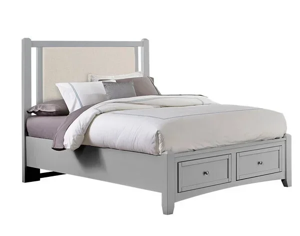 Bonanza Linen Upholstered King Bed