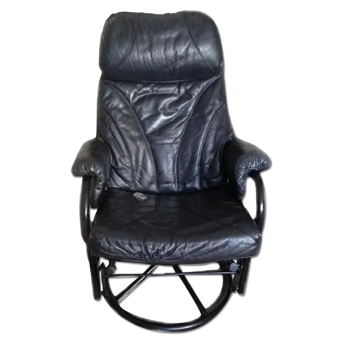 Bonded Leather Swivel Armchair