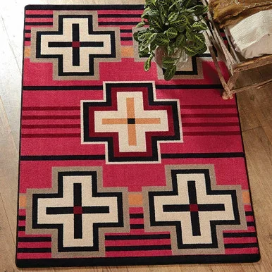Bounty Red Southwestern Rug – 4 x 5
