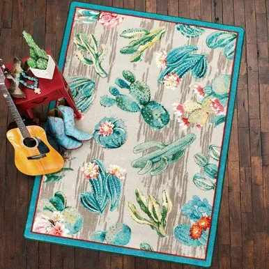 Cactus Sunrise Rug – 3 x 4