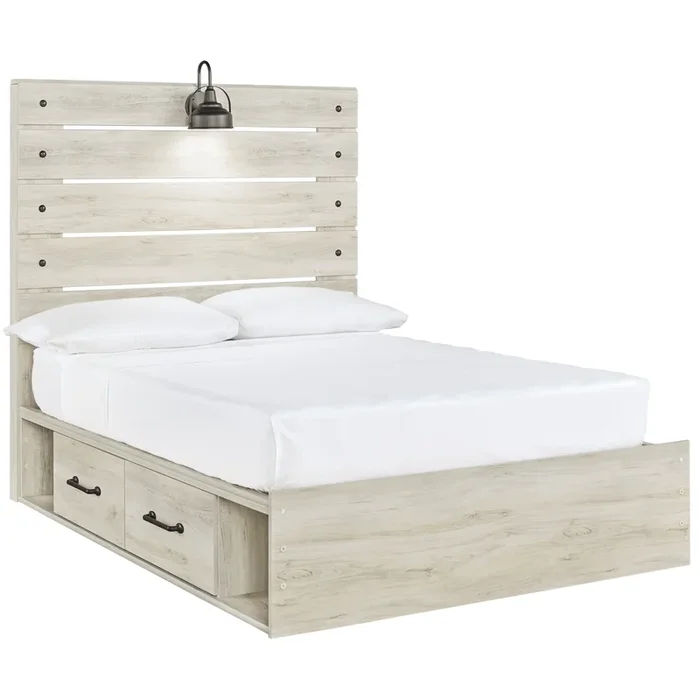 Cambeck Full Storage Bed with 2 Drawers