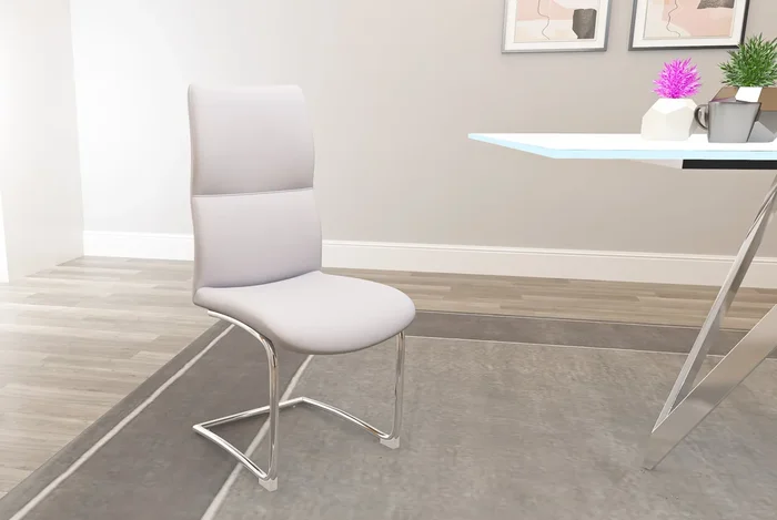 Cantilever Curved-Back Side Chair – 2 per box