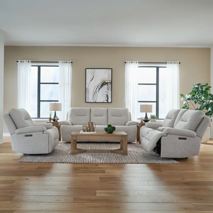 Casual Sofa, Loveseat, and Recliner Set