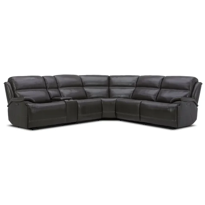Casual Zero Gravity 6-Piece Power Sectional with Power Headrests
