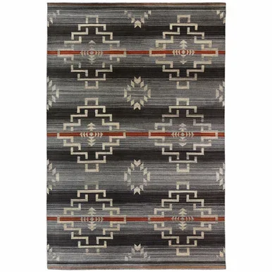 Charcoal Mesa Rug – 8 x 10