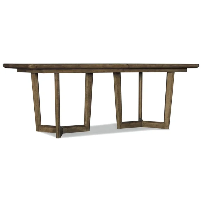 Coastal Rectangular Dining Table with Two 18 Inch Leaves