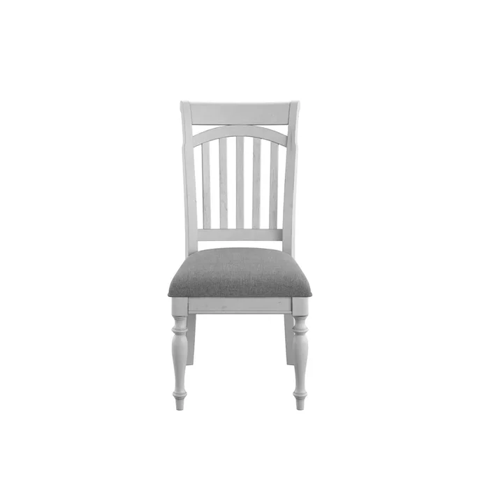Coastal Slat Back Side Chair