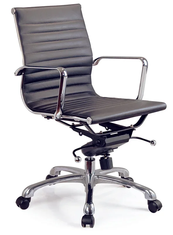 Comfy Low Back Black Office Chair 176522 By J&M