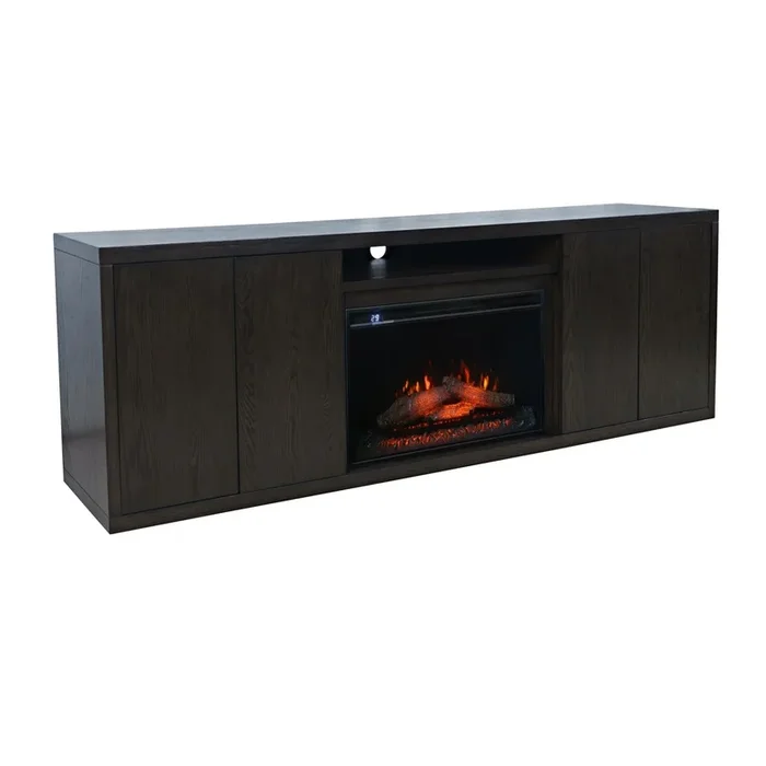 Contemporary 4-Door Fireplace