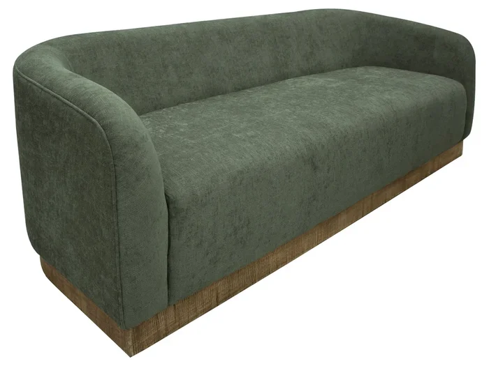 Contemporary Loveseat with Accent Pillows