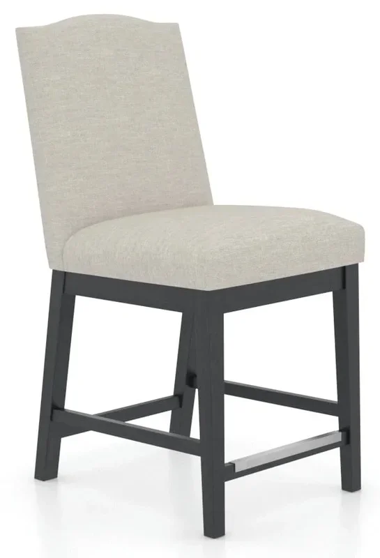 Customizable Upholstered Counter Stool