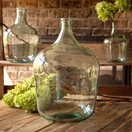 Decorative Clear Bottle Vase 22 Inch