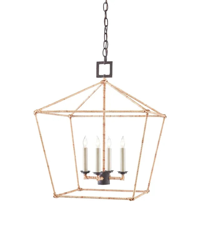 Denison Medium Natural Lantern