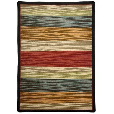 Earth Rhythms Multi Rug – 11 Foot Octagon