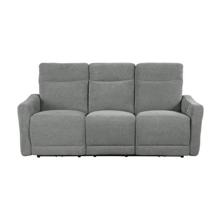 Edition Power Double Lay Flat Reclining Sofa with Power Headrests and USB Ports