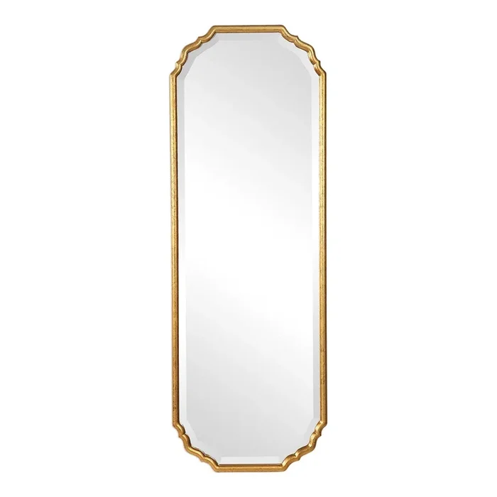 Elegant Curved Mirror – Iron