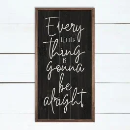 Every Little Thing Framed Wall Sign