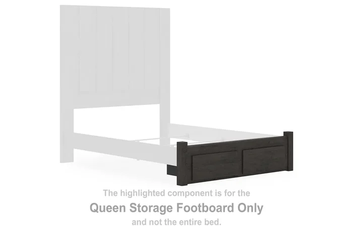 Fraluna Queen Storage Footboard