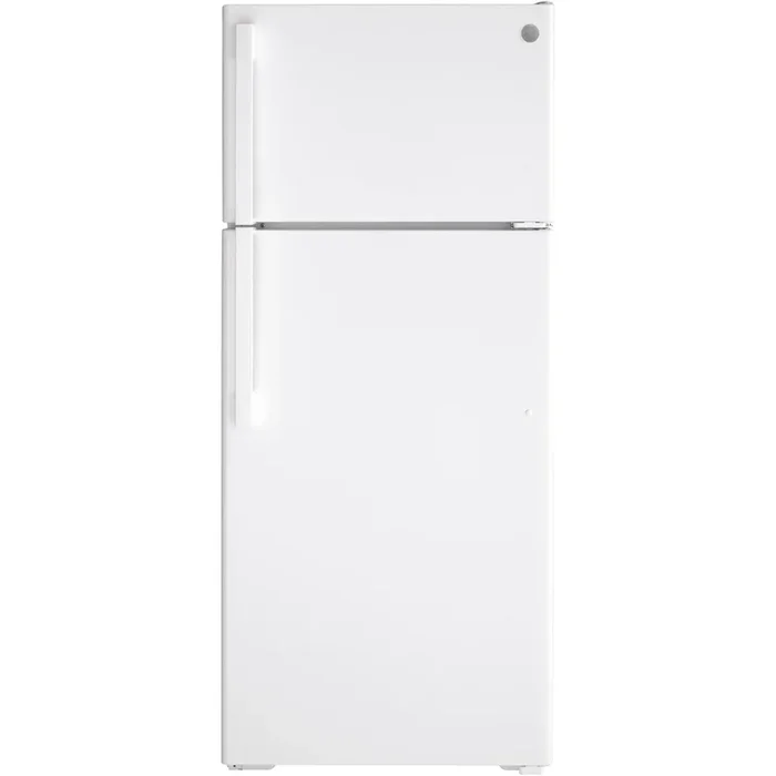 GE 28-inch, 17.5 cu. ft. Top-Freezer Refrigerator GTS18DTNRWW