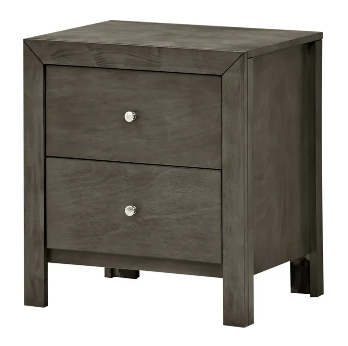 Glory Burlington G2405-N Nightstand , GrayG2405-N