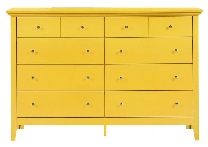 Glory Hammond G5402-D Dresser , Yellow G5402-D