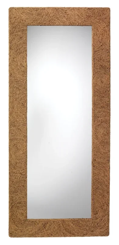 Harbor Seagrass Rectangle Floor Mirror