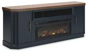 Landocken 83″ TV Stand With Electric Fireplace