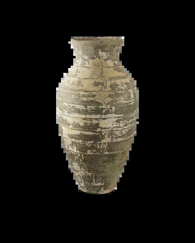 Lipari Extra Large Antique White Urn