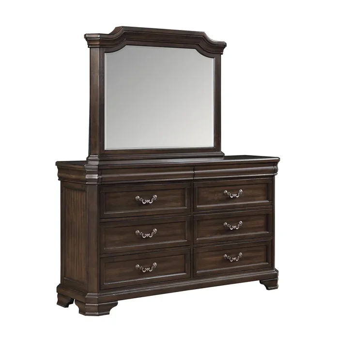 Lyndhurst 6-Drawer Dresser with Mirror