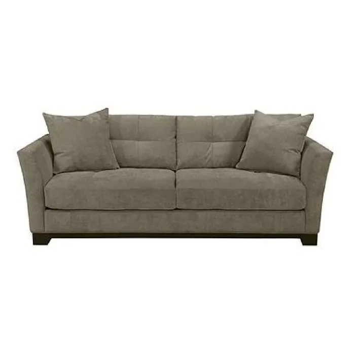 Macy’s Elliot Microfiber Queen Sleeper Sofa & Ottoman