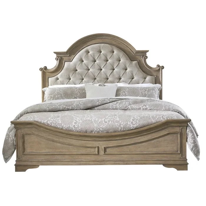 Magnolia Manor Queen Upholstered Panel Bed