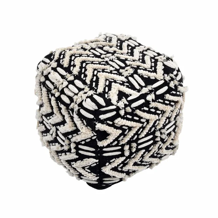Mariel Cotton Pouf