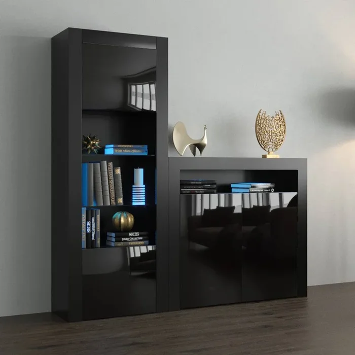 Milano 2D-BK Entertainment Center