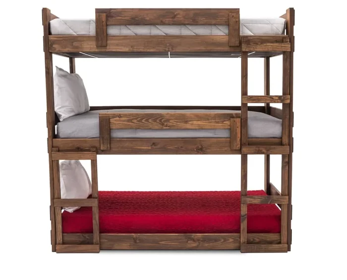 Moab Twin Triple Bunk Bed