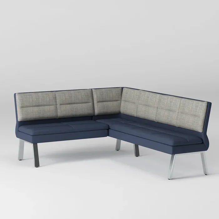 Modern 2-Tone Reversible Nook w/ Storage
