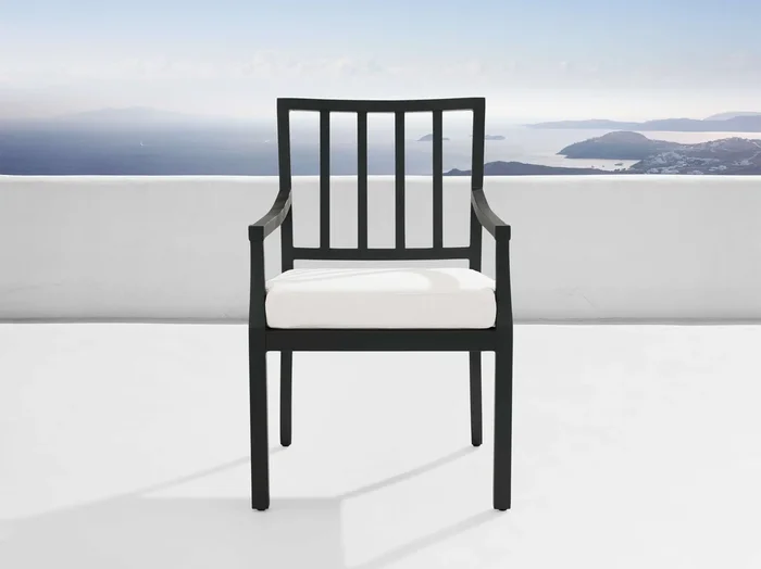 Montego Outdoor Aluminum Dining Arm Chair
