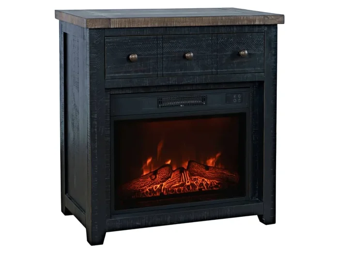 Mount Roan 32″ Electric Fireplace TV Stand