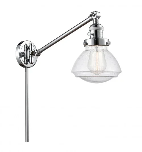 Olean – 1 Light – 9 inch – Polished Chrome -Adjustable Swing Arm (3442|237-PC-G324-LED)