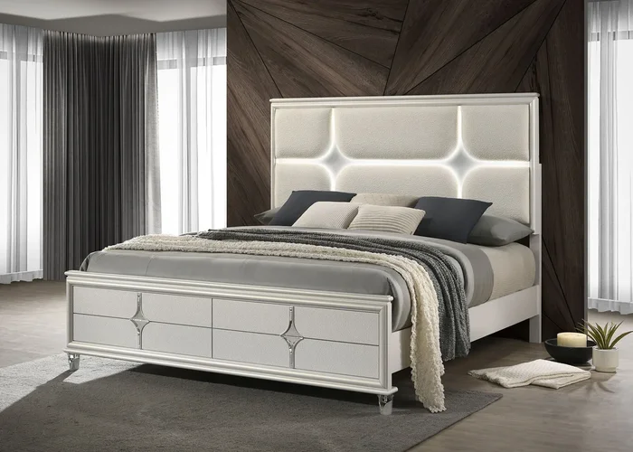 Olivia Panel Bed