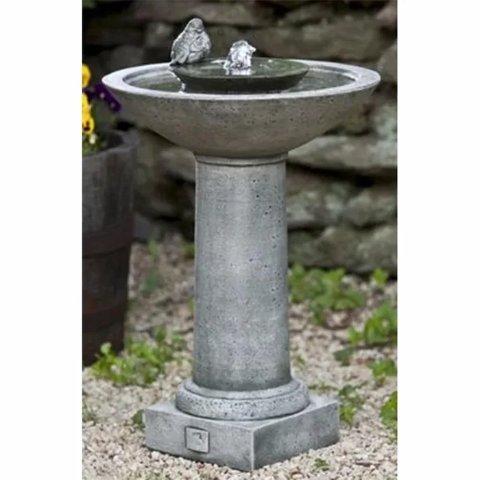 Perch Stone Fountain – Alpine Stone Patina